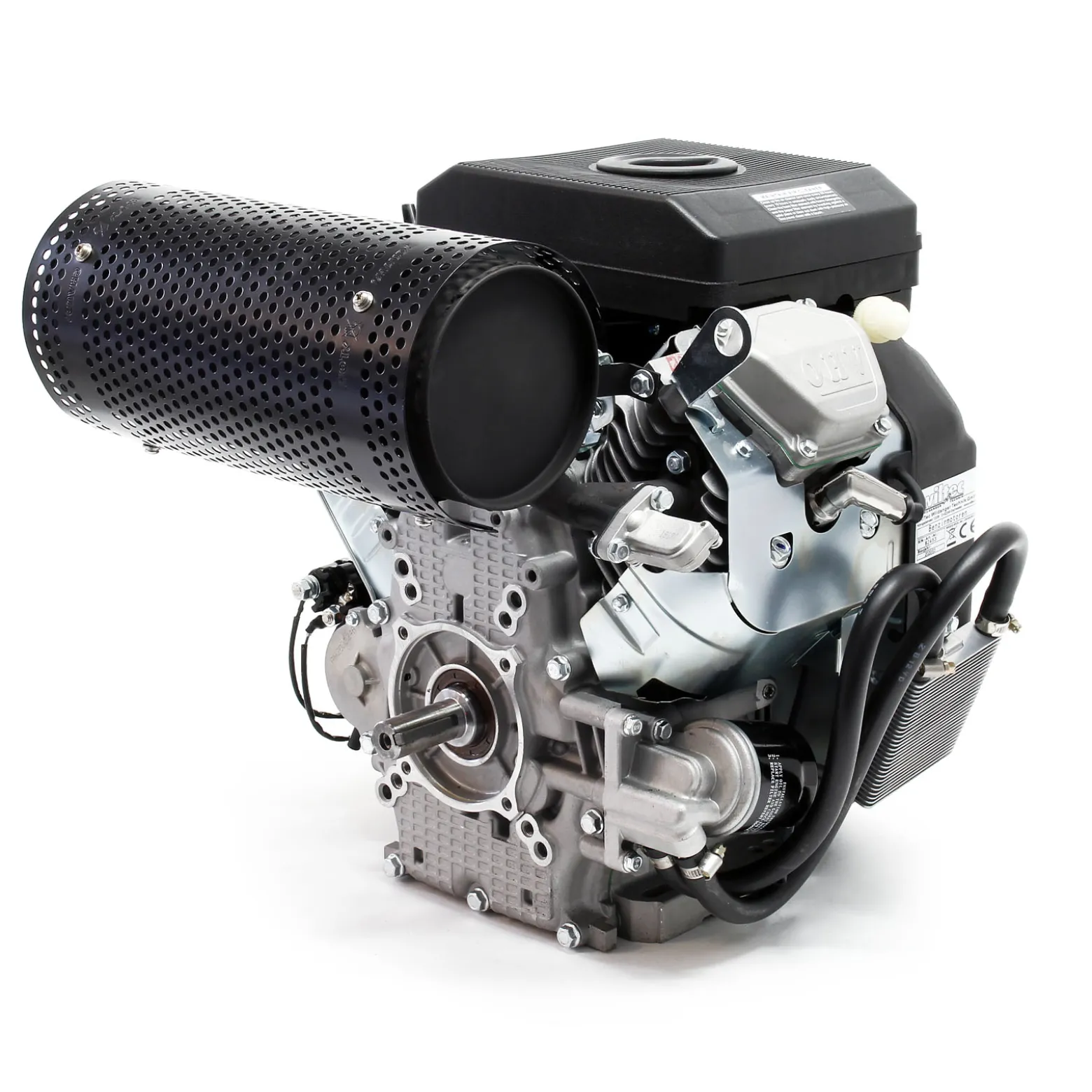 LIFAN 2V78F-3 Zweizylinder Benzinmotor mit 15kW (20,4PS) und E-Start für Traktoren und Bagger 25mm