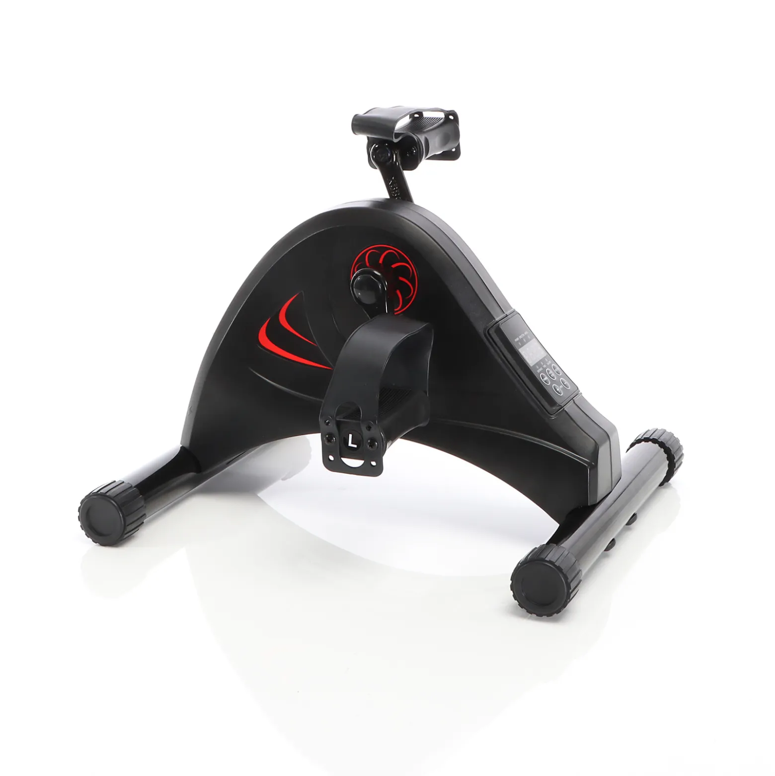 LUXTRI Elektro Mini Heimtrainer 80 W, 390 x 350 x 326 mm, Pedaltrainer für Arme & Beine, Hometrainer Minifahrrad für mehr Bewegung, Workout Training