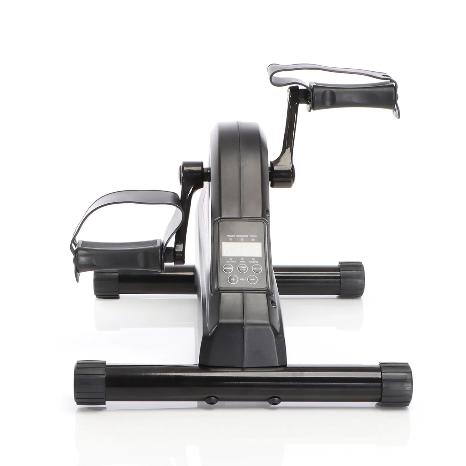 LUXTRI Elektro Mini Heimtrainer 80 W, 390 x 350 x 326 mm, Pedaltrainer für Arme & Beine, Hometrainer Minifahrrad für mehr Bewegung, Workout Training