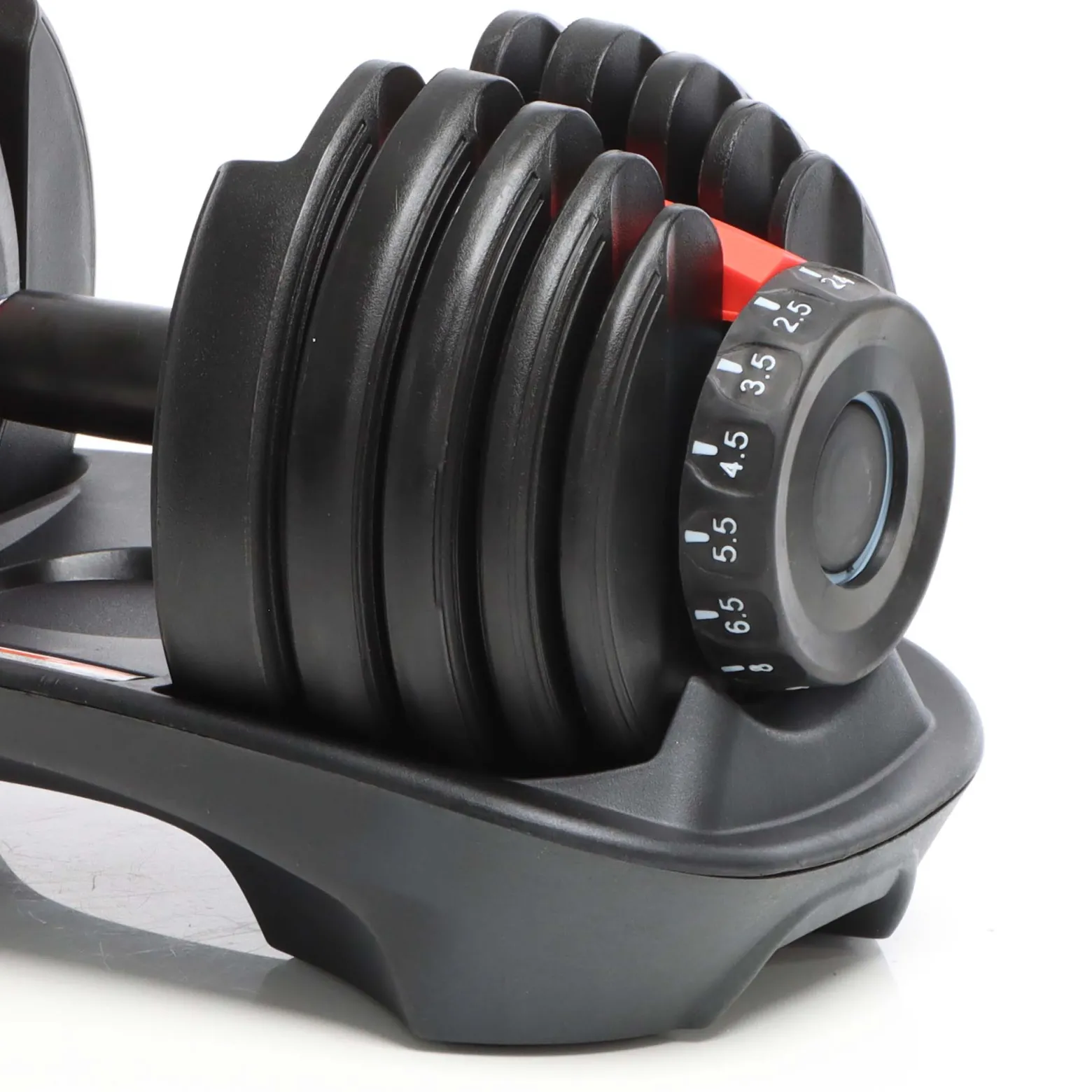 LUXTRI Verstellbare Kurzhantel mit Drehmechanismus Gewicht einstellbar von 2,5 bis 24 kg einstellbare Hantel Training Hantelset für Zuhause Kurzhantelset