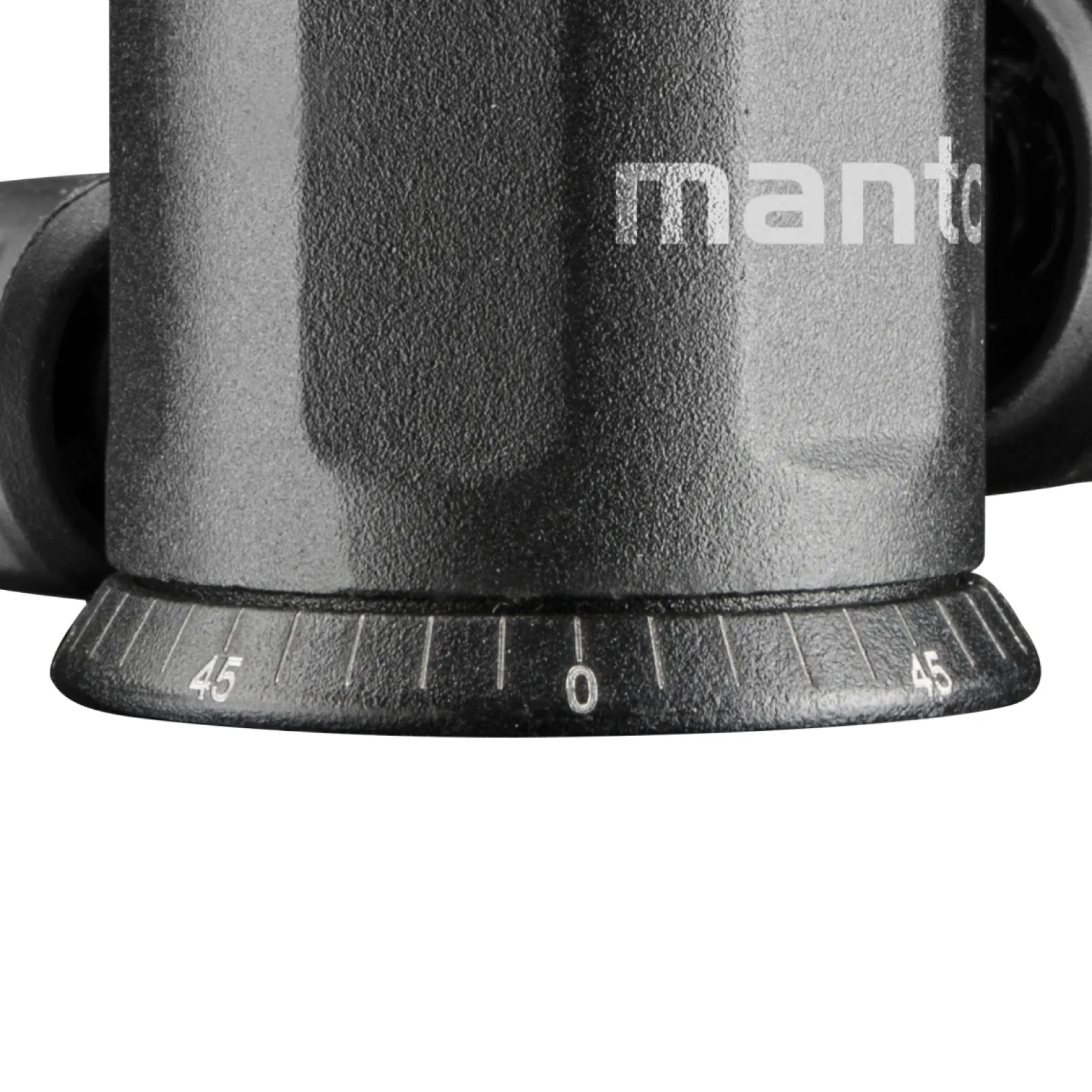 Mantona Basic TBH 2. VI Kugelkopf – 360 Grad Panorama Kugelkopf mit Schnellwechselplatte, Traglast 8 kg, Gewicht nur 330 g, Aluminium, für Fotostative, DSLR und DSLM Kamera