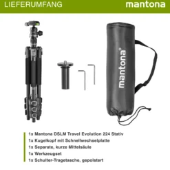 Mantona DSLM Travel Evolution 2241-FA - B-Ware