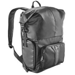 Mantona Kurier Fotorucksack schwarz 210 x 340 x 450 mm professioneller Outdoor Rucksack mit Schnellzugriff und Einrollverschluss für SLR DSLR Kameras & Zubehör bis 15 Zoll