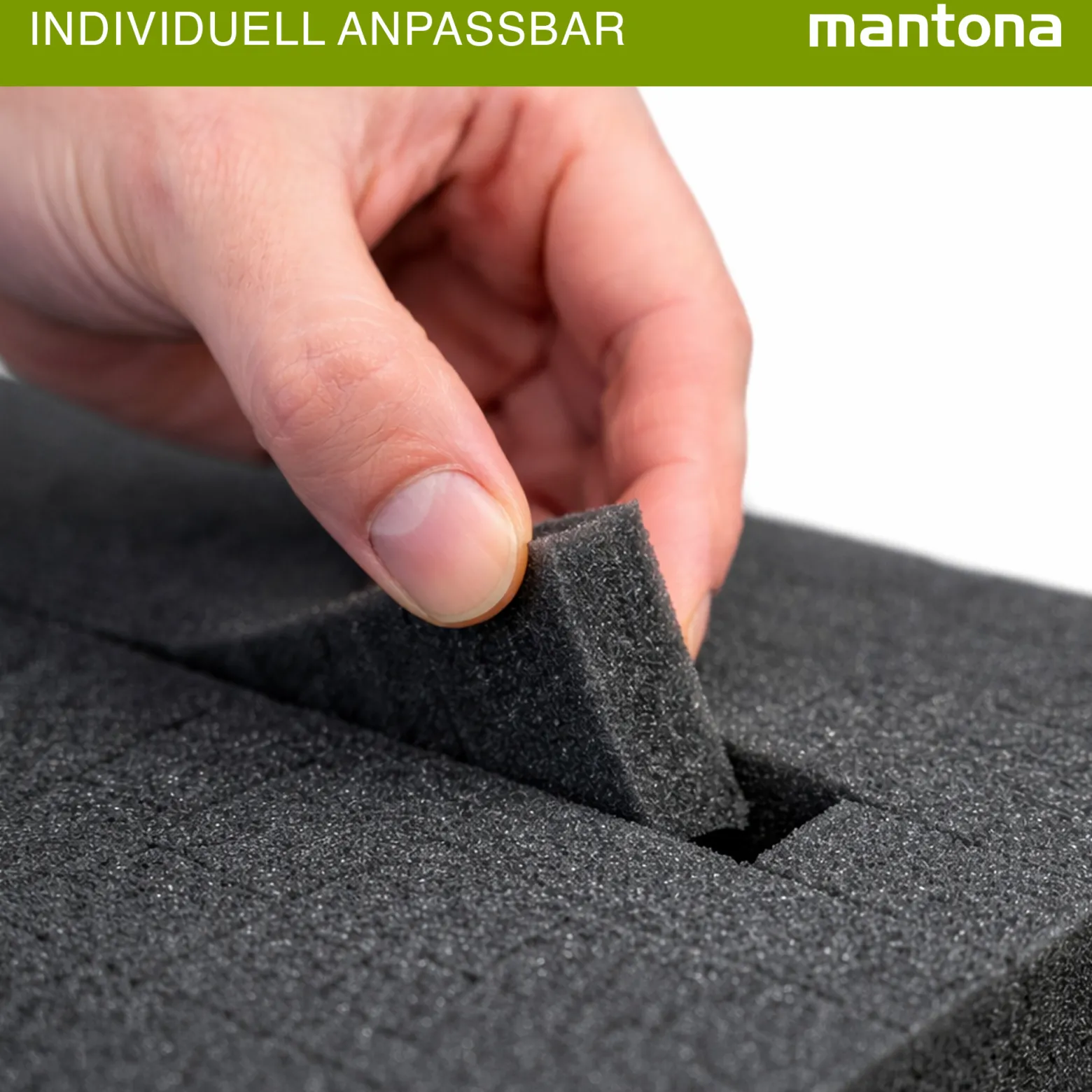 Mantona Outdoor Schutzkoffer S, wasserdichter Fotokoffer, Kamerakoffer staubdicht & stoßfest, Transportkoffer mit Schaumstoffeinlagen, ideal für Kameras, Objektive & Zubehör