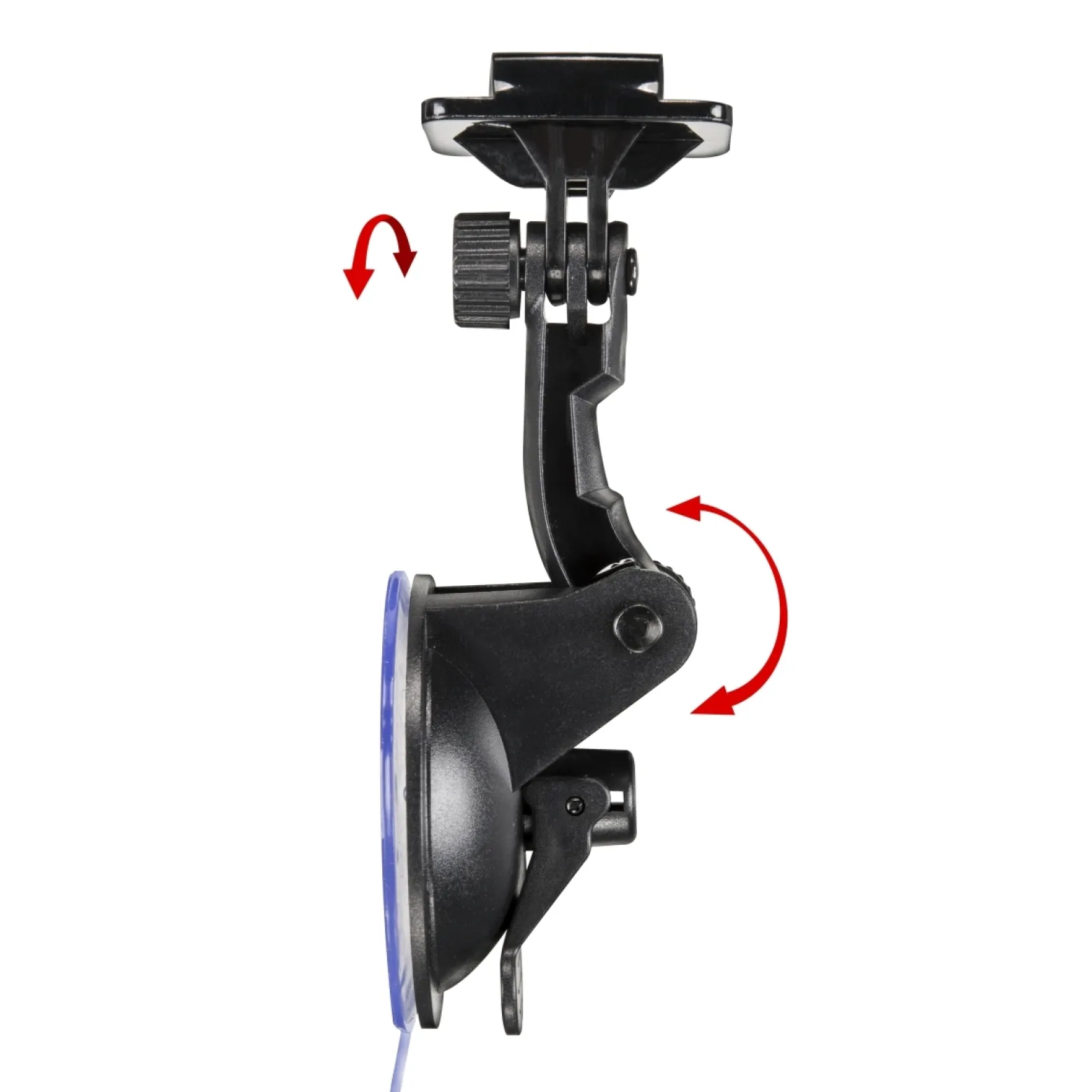 Mantona Saugnapfhalterung, Kamerhalterung mit 7-cm-Saugnapf, Stativ für Action Cam, Digital- & Kompaktkamera oder Smartphone, Autohalterung für kreative Aufnahmen