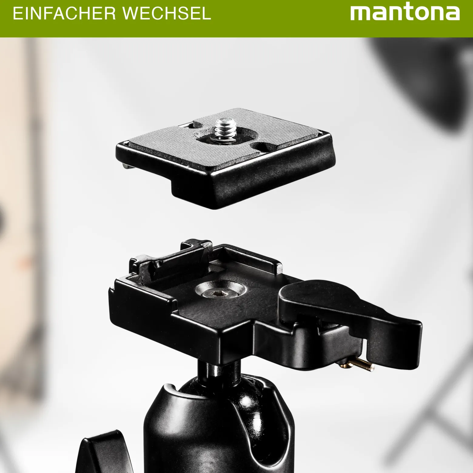 Mantona Scout Schnellwechselplatte