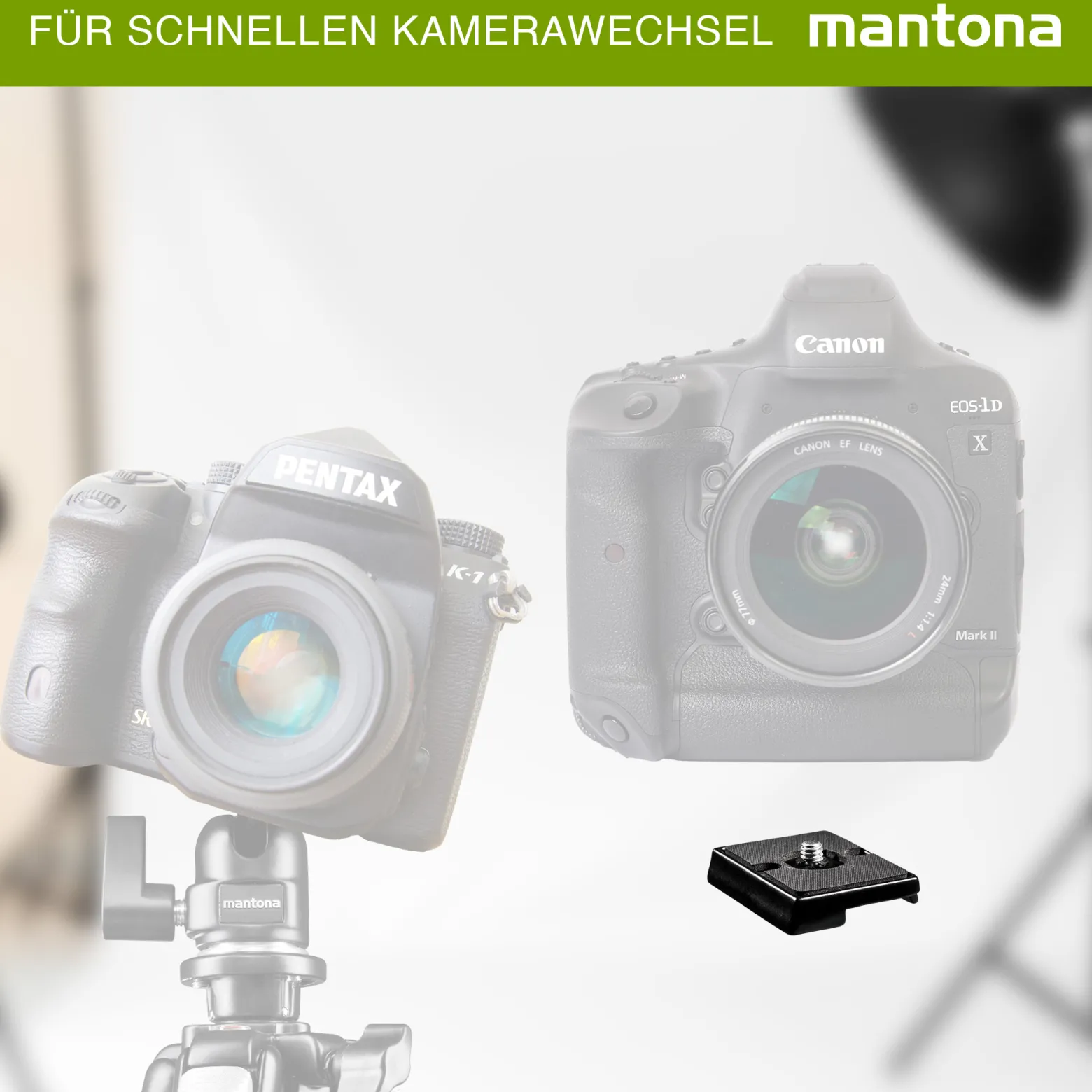 Mantona Scout Schnellwechselplatte