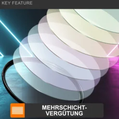 Massa UV Filter - 58 x 58 x 8 mm - für sattere Farben, verbesserte Schärfe und reduzierte UV-Strahlen - Foto Kamera Zubehör