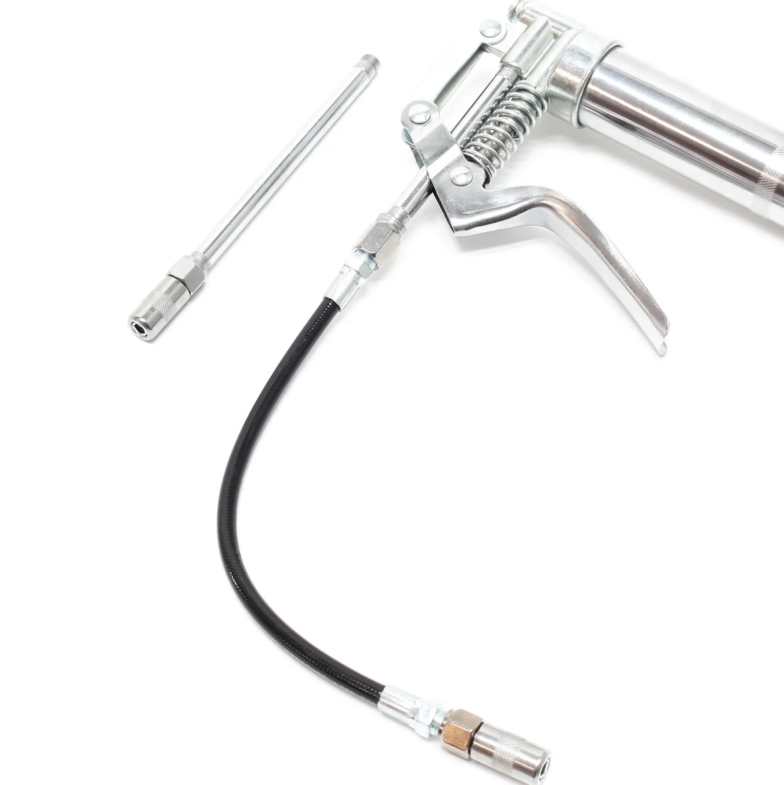 Mini-Fettpresse 90ml inkl. 3 Mundstücke für präzise Dosierung, mit 137,9bar Arbeitsdruck