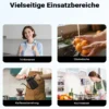 Naturewater Druckerhöhungspumpe 50 GPD (190 l), Booster Pumpe 24 W für Umkehrosmoseanlage, Wasser Eingangsdruck 2 bar auf Ausgangsdruck 5 bar