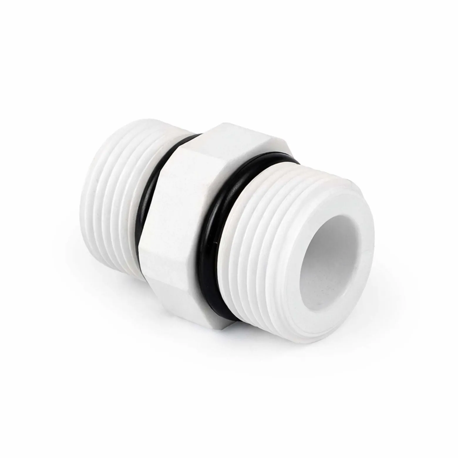 Naturewater Ersatzteil Verbinder DN20 3/4" 26,16 mm aus Polypropylen für Wasserfilter Umkehrosmose Filter, Trinkwasser