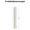 Naturewater Faltenfilterpatrone 20‘‘, Wasserfilter Kartusche für Wasseraufbereiter, Wasserfiltration für Trinkwasser, Wasser zuhause filtern