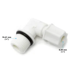 Naturewater 90° Jaco Fitting für Schlauch 6,35 mm (1/4