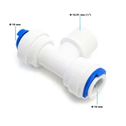 Naturewater Jaco T Fitting für Schlauch Naturewater Jaco-T-Fitting 2x 10 mm, 12,91 mm (1/4