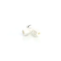 Naturewater Jaco T Fitting V1 für Schlauch mit 2x 6,35 mm Anschluss (1/4"), 12,7 mm Außengewinde (1/2"), für Trinkwasser Ultrafiltration Mikrofilter Umkehrosmose