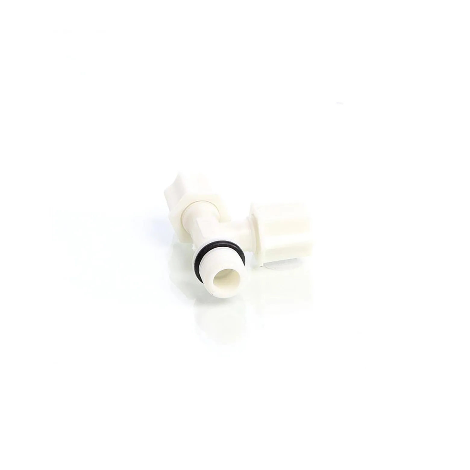 Naturewater Jaco T Fitting V1 für Schlauch mit 2x 6,35 mm Anschluss (1/4"), 12,7 mm Außengewinde (1/2"), für Trinkwasser Ultrafiltration Mikrofilter Umkehrosmose