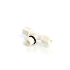 Naturewater Jaco T Fitting V2 für Schlauch mit 2x 6,35 mm Anschluss (1/4"), 12,7 mm Außengewinde (1/2"), für Trinkwasser Ultrafiltration Mikrofilter Umkehrosmose