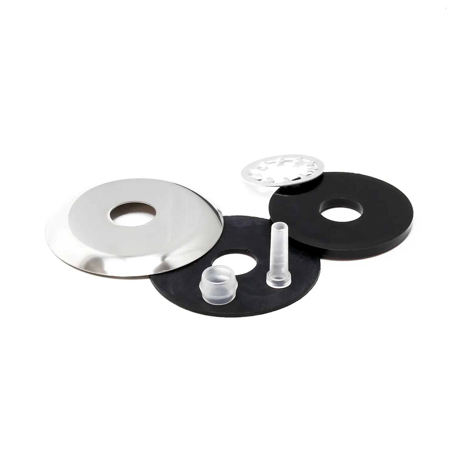 Naturewater 6,35 mm (1/4") Wasserhahn Tipper D-01, Wasserhahn Armatur für Umkehrosmose und Wasserfilteranlagen, Küchenarmatur 360° schwenkbar