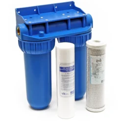 Naturewater NW-BR10B2 2 Stufen Wasserfilter Doppelfilter, 5 µ, 26,16 mm (3/4