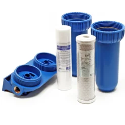 Naturewater NW-BR10B2 2 Stufen Wasserfilter Doppelfilter, 5 µ, 26,16 mm (3/4