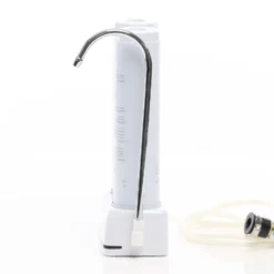 Naturewater NW-2-CTOUF 2 Stufen Counter Top Wasserfilter, 5 µ, Aktivkohle Block Filtereinsatz und Ultrafilter, mit Universaladapter, Wasserhahn
