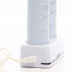 Naturewater NW-2-PPCTO 2 Stufen Counter Top Wasserfilter, 5 µ, PP Sediment und Aktivkohle Block Filtereinsatz, mit Universaladapter, Wasserhahn