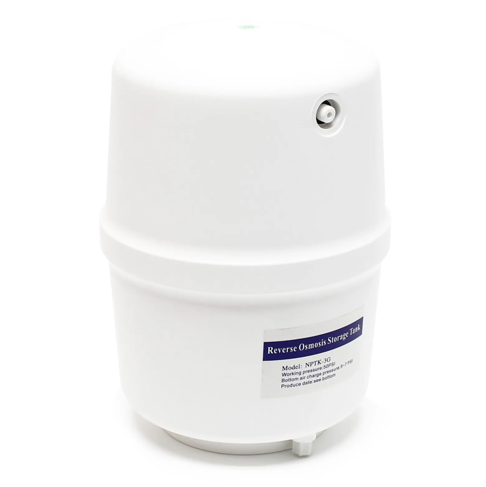 Naturewater NW-RO50-D1 Umkehrosmoseanlage 190 L/Tag, 5-stufiges Trinkwasser Filtrationssystem, Osmose System mit Druckerhöhungspumpe
