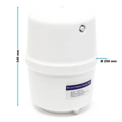 Naturewater NW-RO50-NP35 Umkehrosmoseanlage 190 L/Tag, 5-stufiges Trinkwasser Filtrationssystem, Osmose System inkl. Behälter