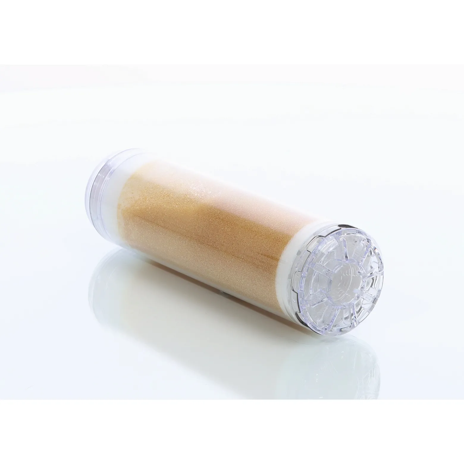 Naturewater RS-10B Harzfilter Kartusche Ø60mm für 254 mm (10") Filtereinsätze, Wasserfilter mit Ionenaustauscher Harz, Kationenaustauscher