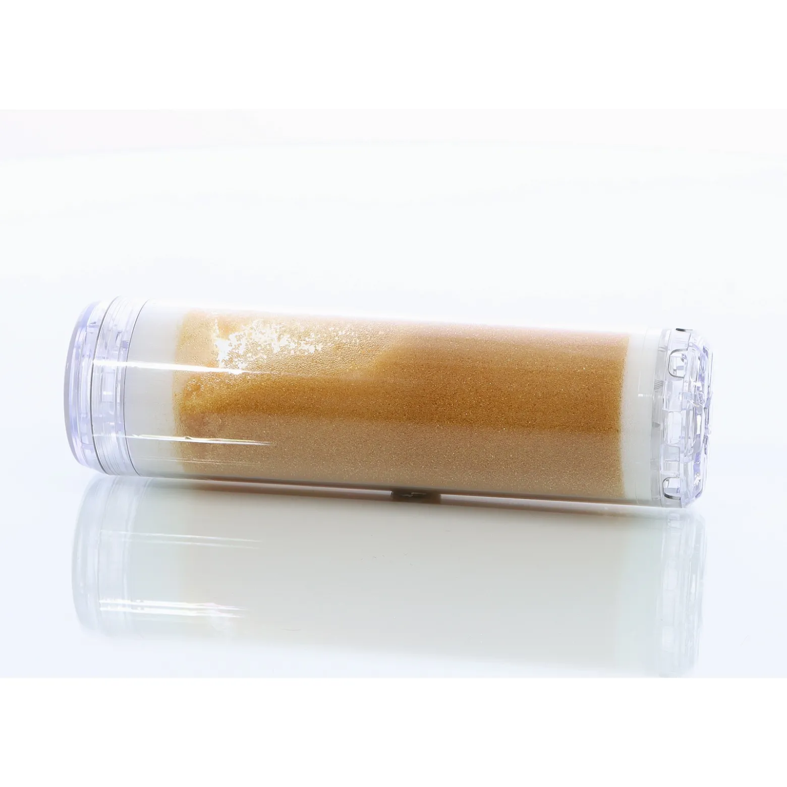 Naturewater RS-10B Harzfilter Kartusche Ø60mm für 254 mm (10") Filtereinsätze, Wasserfilter mit Ionenaustauscher Harz, Kationenaustauscher