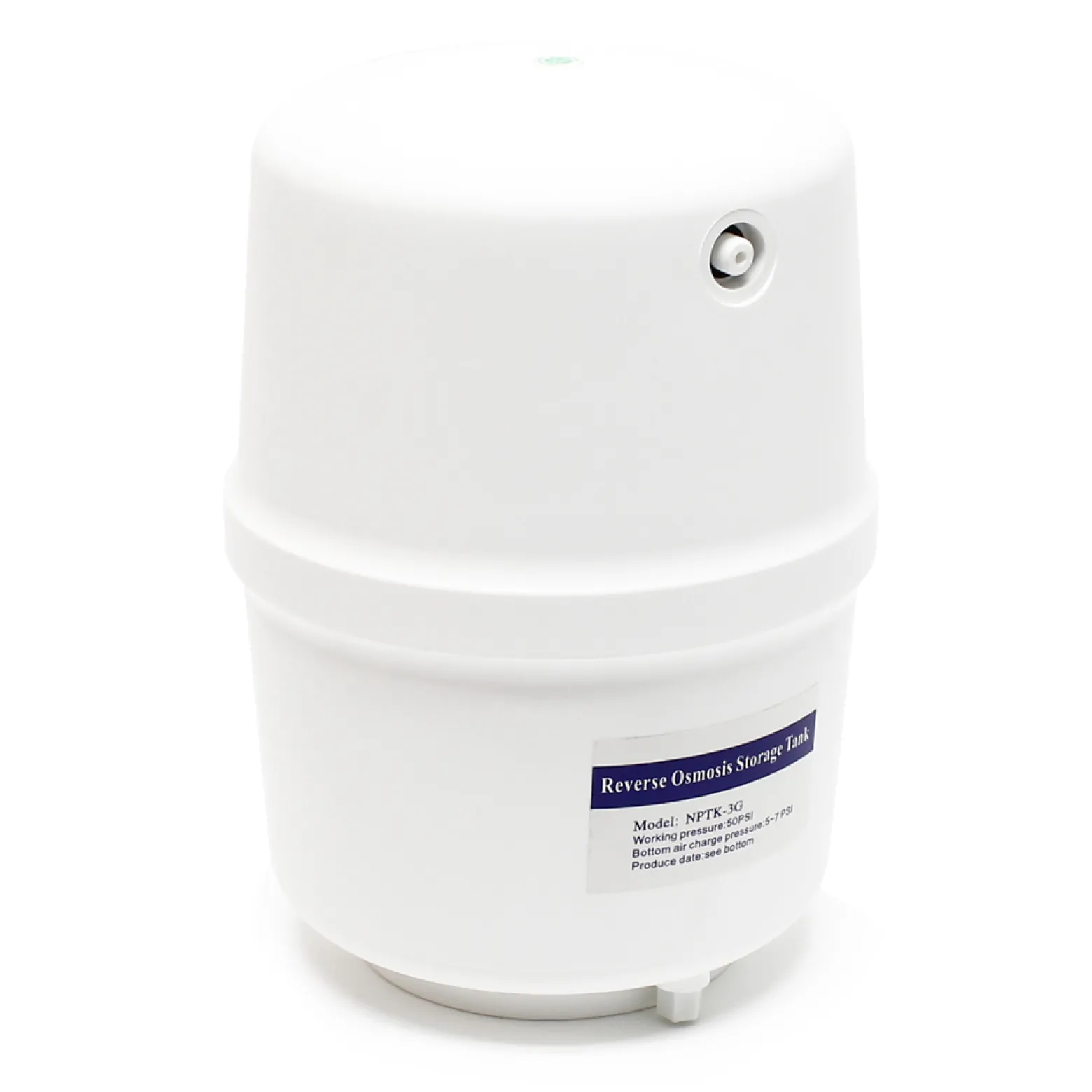 Naturewater 5 Stufen Umkehrosmose 180 L/Tag mit Druckerhöhungspumpe und Druckanzeige, RO Omsoseanlage für sauberes Trinkwasser