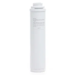 Naturewater T33-10F Inline Aktivkohleblock Filter, Ersatz Wasserfilter, Inline Kartusche, Postfilter Nachfilter Hauswasserfilter für Trinkwasser Umkehrosmoseanlage
