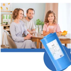 Naturewater UDF-10L Aktivkohle Granulat Filter Big Blue 10 Zoll (254 mm) 5 µ Ersatz Wasserfilter, Umkehrosmose Filter, Ersatz Filterkartusche