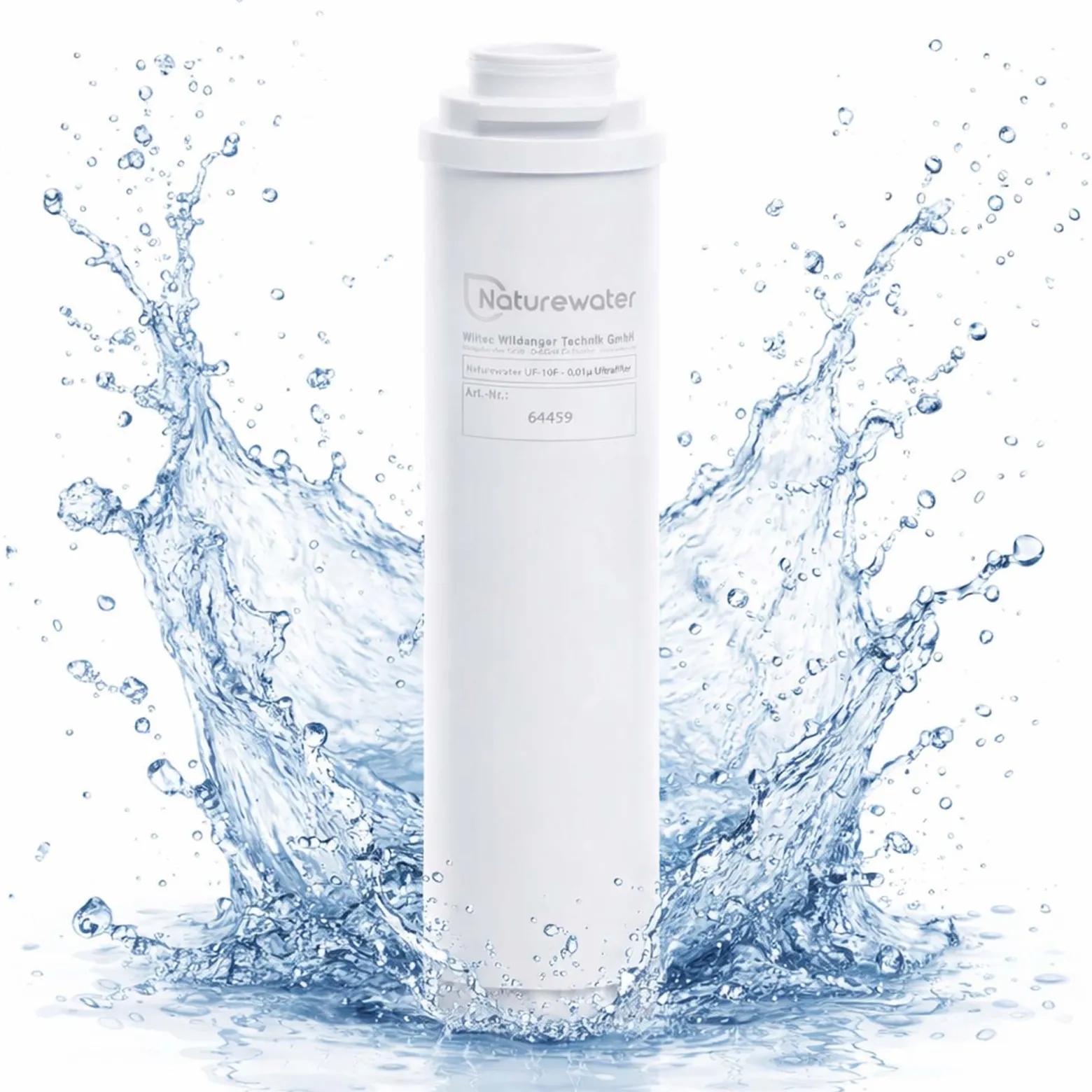 Naturewater UF-10F Ultrafilter 0,01 µ 4 l/min zur Wasseraufbereitung, Wasserfilter, Osmoseanlage Ersatzmembran, Trinkwasser Filter