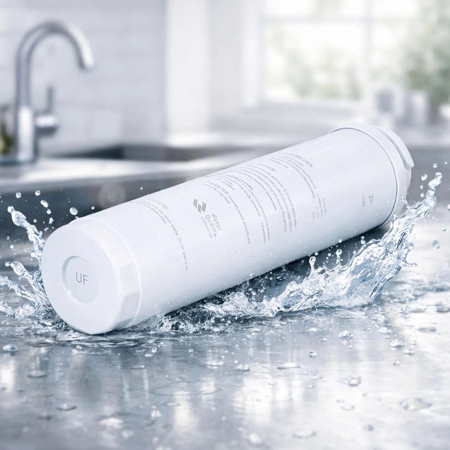 Naturewater UF-10F Ultrafilter 0,01 µ 4 l/min zur Wasseraufbereitung, Wasserfilter, Osmoseanlage Ersatzmembran, Trinkwasser Filter