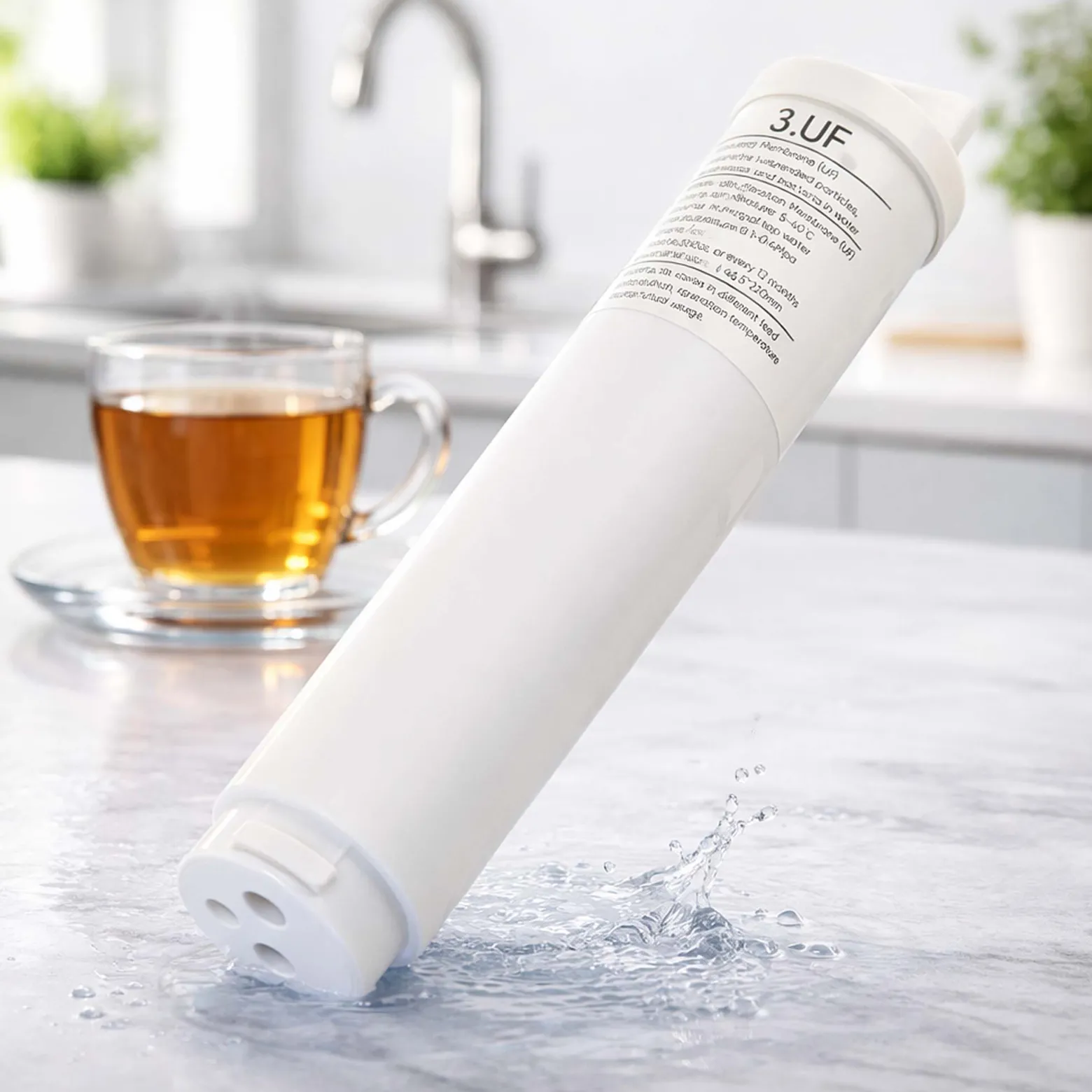 Naturewater UF-UF01 Ultrafilter mit 0,01 µ 2 l/min zur Wasseraufbereitung, Wasserfilter, Osmoseanlage Ersatzmembran, Trinkwasser Filter