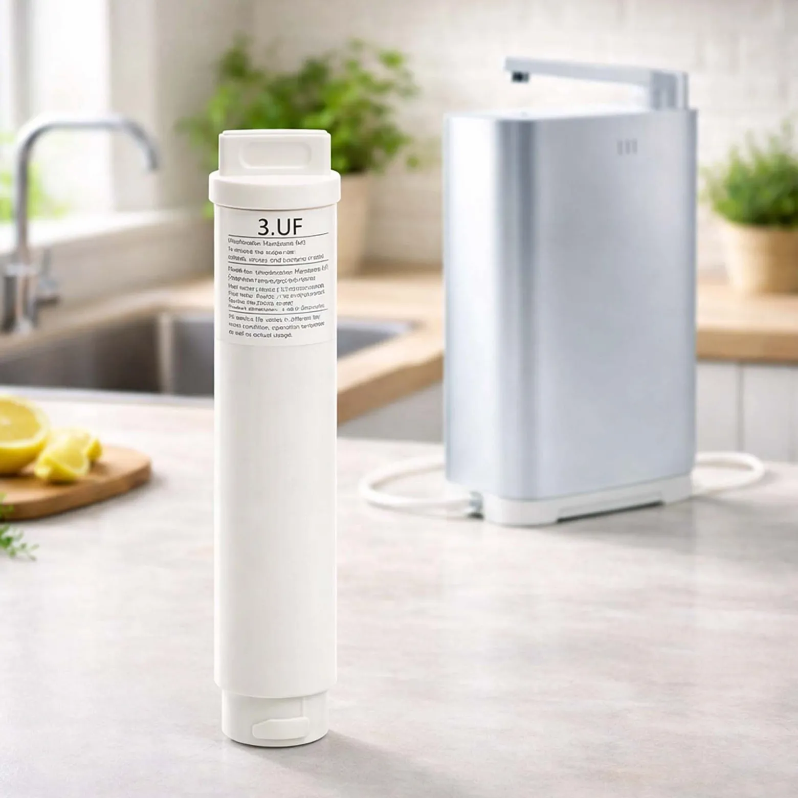 Naturewater UF-UF01 Ultrafilter mit 0,01 µ 2 l/min zur Wasseraufbereitung, Wasserfilter, Osmoseanlage Ersatzmembran, Trinkwasser Filter