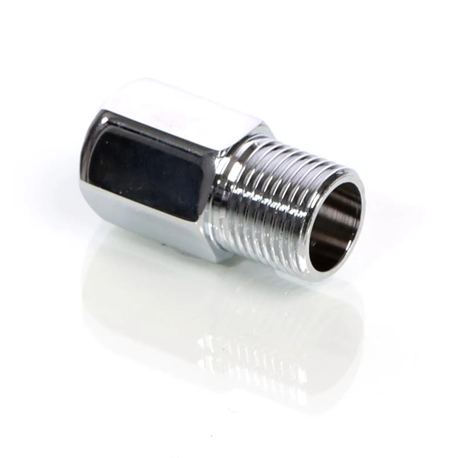 Naturewater Wasserhahn Adapter Eckventil mit 20,6 mm AG (1/2") / 20,6 mm IG (1/2") / 12,91 mm IG (1/4") für Trinkwasser, Osmose, Umkehrosmose (RO)