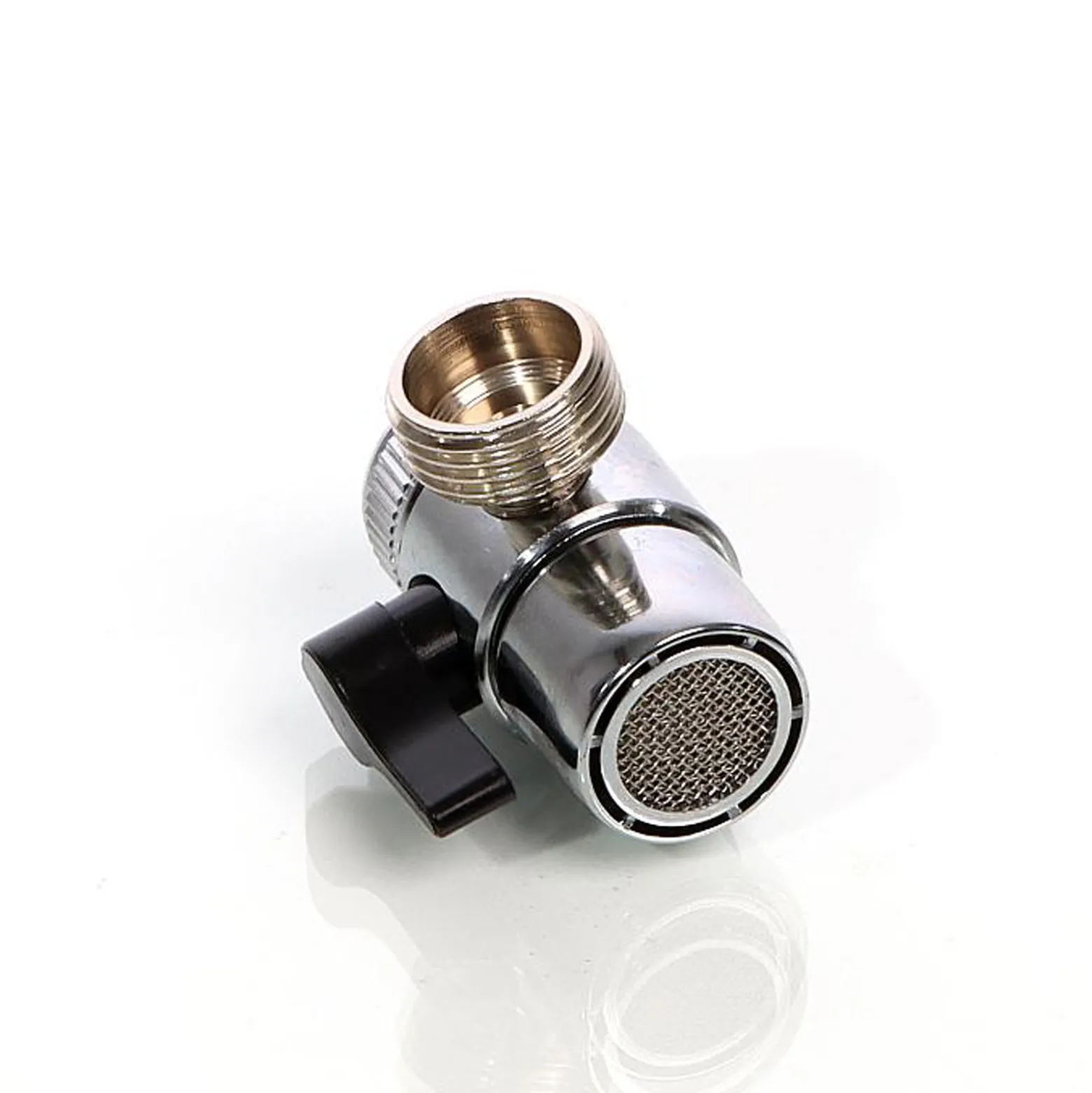 Naturewater 2 Wege Hahn Wasserhahn Adapter mit 20 mm (3/4") Anschlussdurchmesser, Hahnadapter für Auftischfilter, Trinkwasser Filter