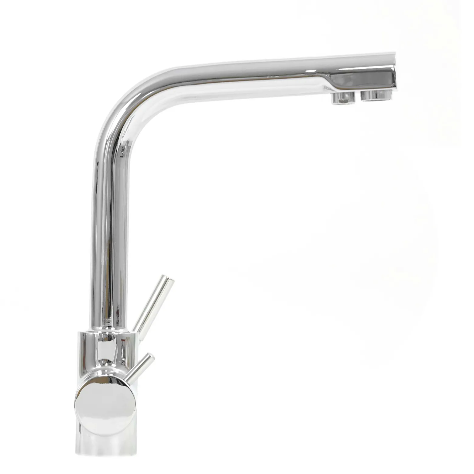 Naturewater 3 Wege Wasserhahn NW-08, 230 x 163 x 305 mm, für Osmoseanlagen und Leitungswasser, mit Regler und Wahlhebel