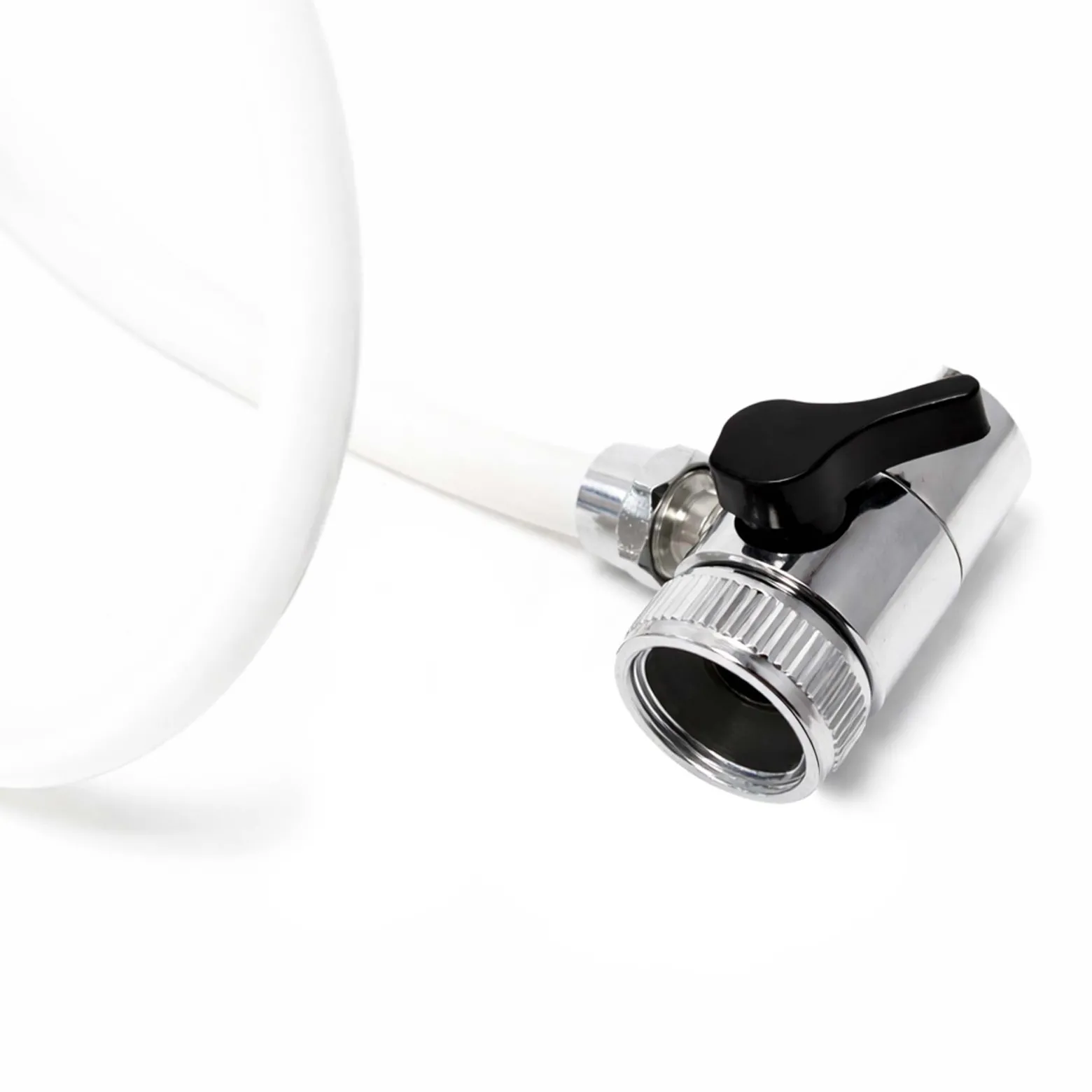 Naturewater Zweiwegehahn Wasserhahn Adapter mit 7 mm Anschlussdurchmesser, Hahnadapter für Auftischfilter, Trinkwasser Filter