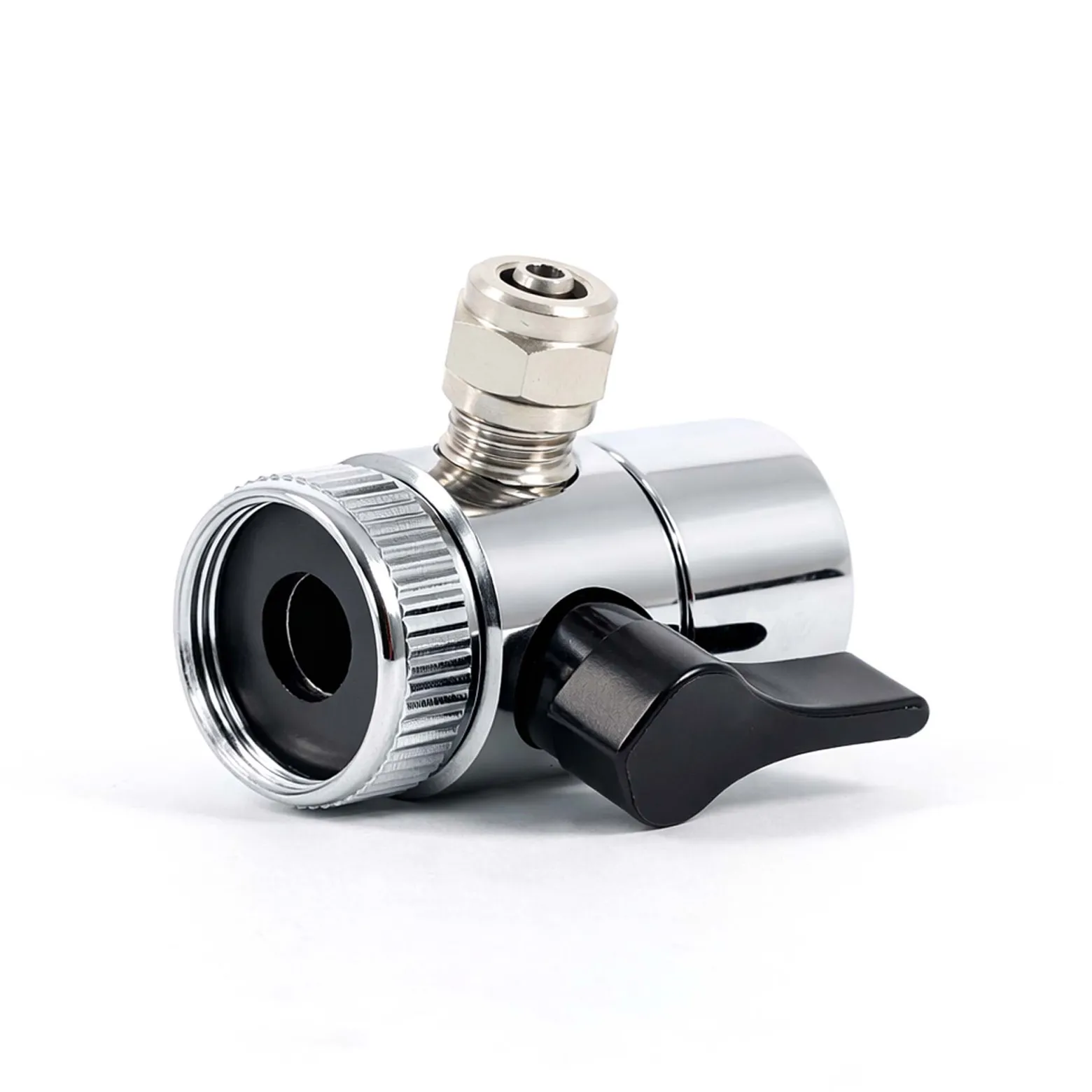 Naturewater Zweiwegehahn Wasserhahn Adapter mit 7 mm Anschlussdurchmesser, Hahnadapter für Auftischfilter, Trinkwasser Filter