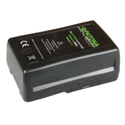 Patona V-Mount Akku, Lithium Ionen Ersatzakku 190 Wh / 14,4 V / 13200 mAh, für Kameras mit D-Tap und USB-Ausgang, Überhitzungs- und Überladungsschutz