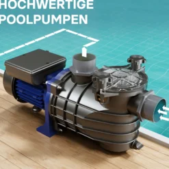 Pool Pumpe 11700 l/h 250 W Schwimmbadpumpe Filterpumpe Umwälzpumpe Pool