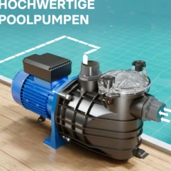 Pool Pumpe 26400 l/h 2200 W Schwimmbadpumpe Filterpumpe Umwälzpumpe Pool