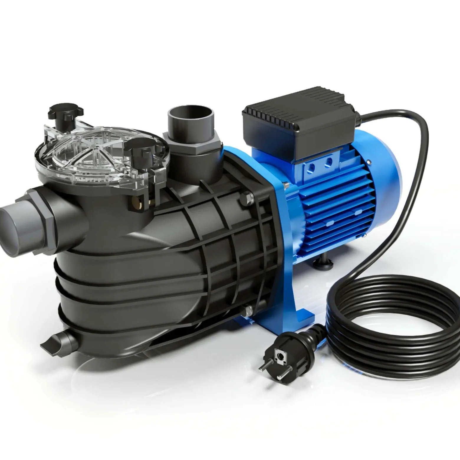 Pool Pumpe 26400 l/h 2200 W Schwimmbadpumpe Filterpumpe Umwälzpumpe Pool