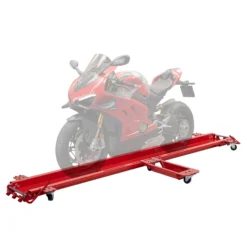 Rangierschiene Motorrad bis 570 kg Rangierhilfe Rangierheber Rangierplatte