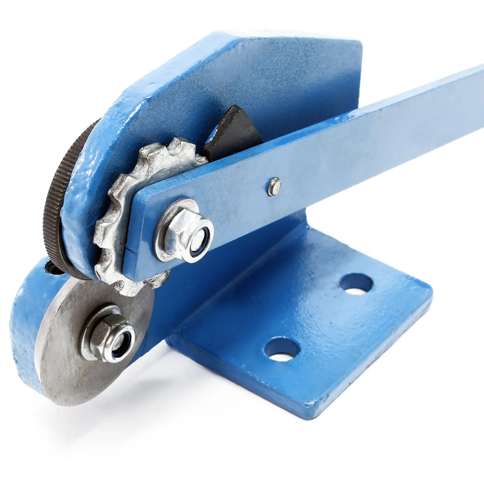 Rollenblechschere Blechschere, Blechstärke bis 1,5mm, Hebelrollenschere mit konstantem Blechvorschub