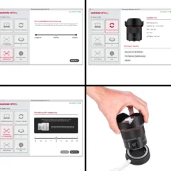 Samyang Lens Station für AF Canon RF Objektive - Docking-Station ermöglicht System Upgrade, kalibriert Blende und Fokus automatisch, einfache Handhabung schwarz