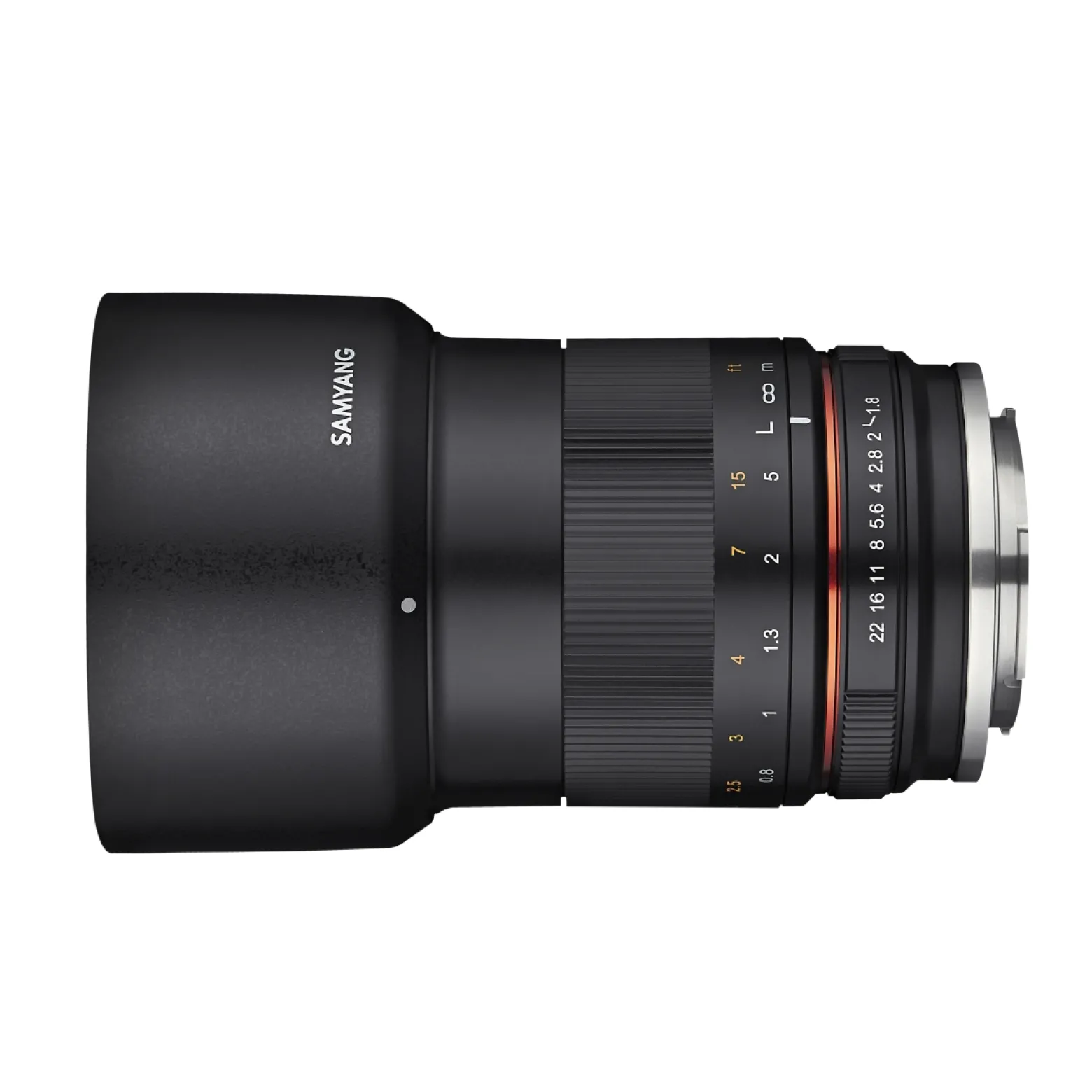 Samyang MF 85 mm Portraitobjektiv F1.8 ED UMC CS für Sony E, Kameraobjektiv für APS-C Kameras, lichtstarkes Objektiv mit sanftem Bokeh, ideal für Portrait- und Nahaufnahmen